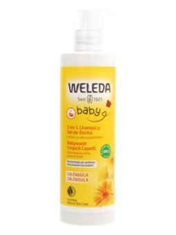 Weleda Baby 2en1 Champú y Gel de Ducha Caléndula 400 ml