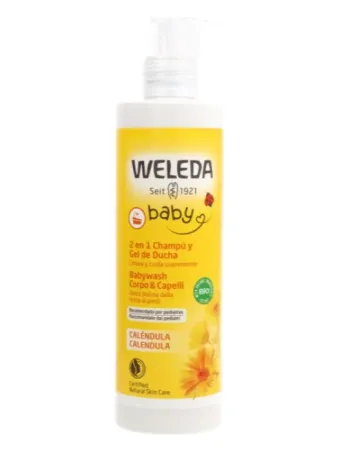 Weleda Baby 2en1 Champú y Gel de Ducha Caléndula 400 ml