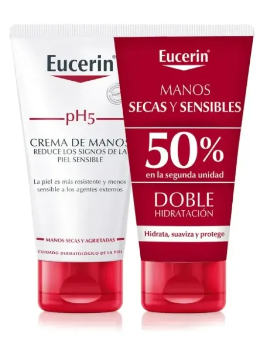 Eucerin pH5 Crema de Manos 75 ml Duplo
