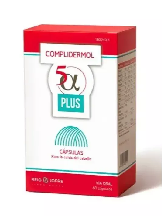Complidermol 5 Alfa Plus 60 cápsulas