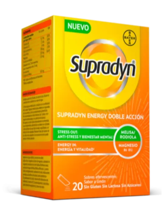 Supradyn Energy Doble Acción