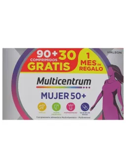 Multicentrum Mujer 50+ 90+30 comprimidos
