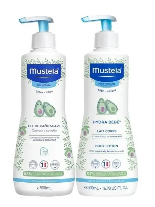 Mustela Rutina Corporal para Bebé Pack