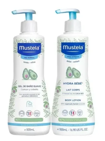 Mustela Rutina Corporal para Bebé Pack
