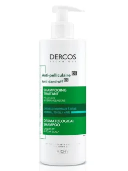 Dercos Anticaspa DS Cabello Normal a Graso Champú 390 ml