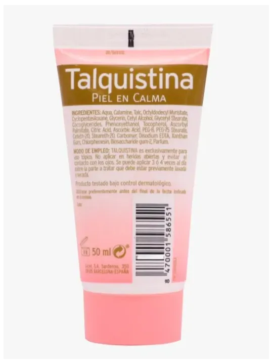 Talquistina Crema 50 ml Talquistina Crema 50 ml