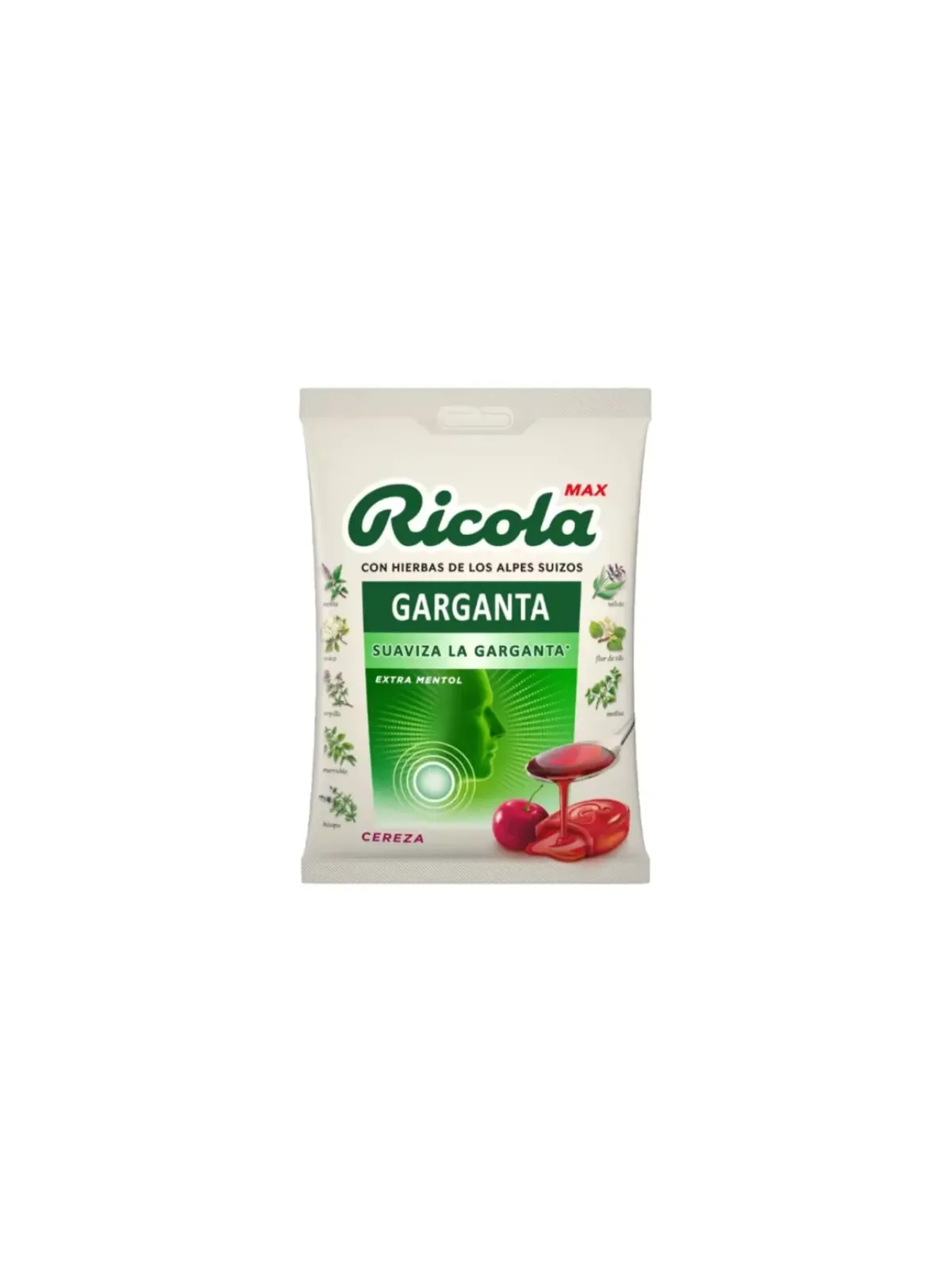 Ricola Max Garganta Sabor Cereza