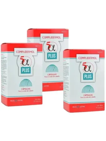 Complidermol 5 Alfa Plus Pack2+1