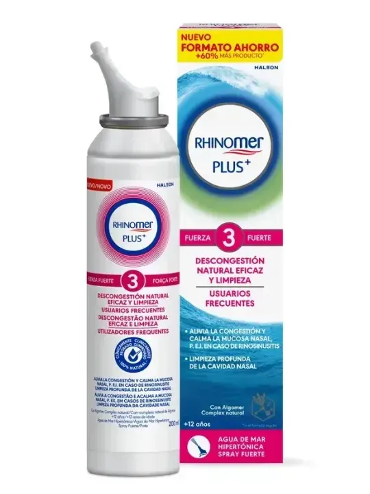 Rhinomer Plus Fuerza 3 Fuerte	200 ml