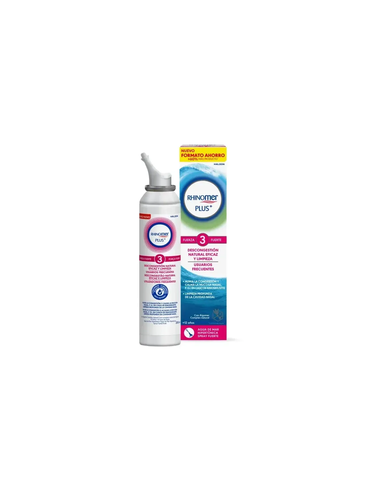 Rhinomer Plus Fuerza 3 Fuerte	200 ml
