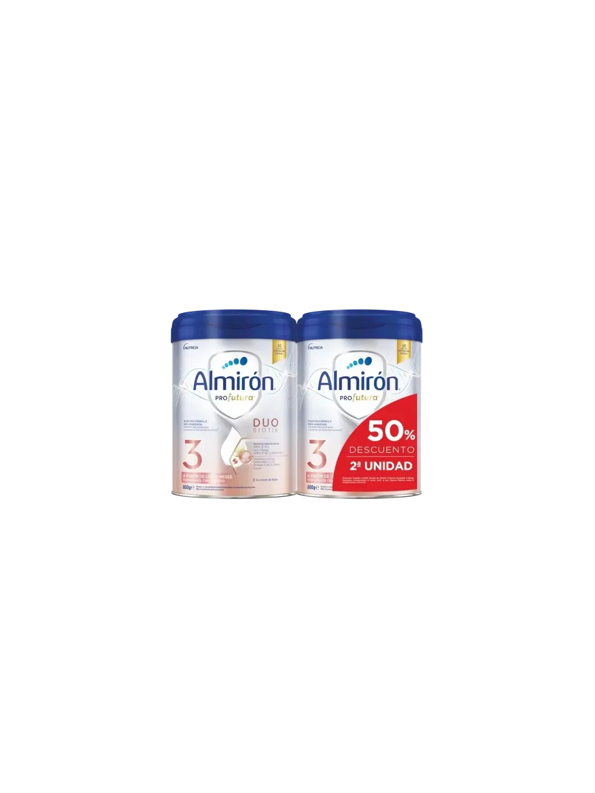 Almirón ProFutura 3 Crecimiento 800 gr Duplo