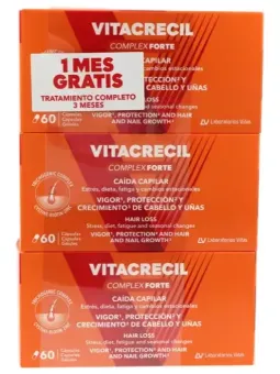 Vitacrecil Complex Forte 180 cápsulas
