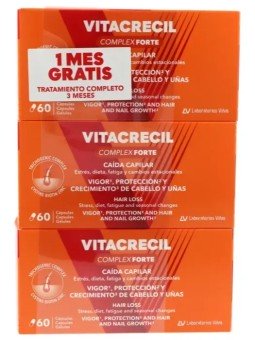 Vitacrecil Complex Forte 180 cápsulas
