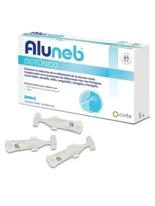 AluNeb Isotónico 15 viales
