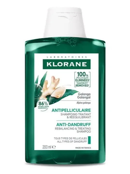 Klorane Champú Tratante Reequilibrante con Galanga 200 ml