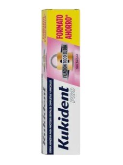 Kukident PRO Fijación Todo el Día Sin Sabor 70 gr