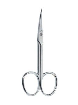 Beter Tijera Manicura Pieles Curva Cromada