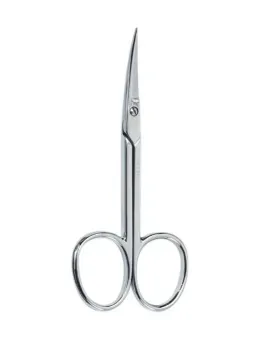 Beter Tijera Manicura Pieles Curva Cromada