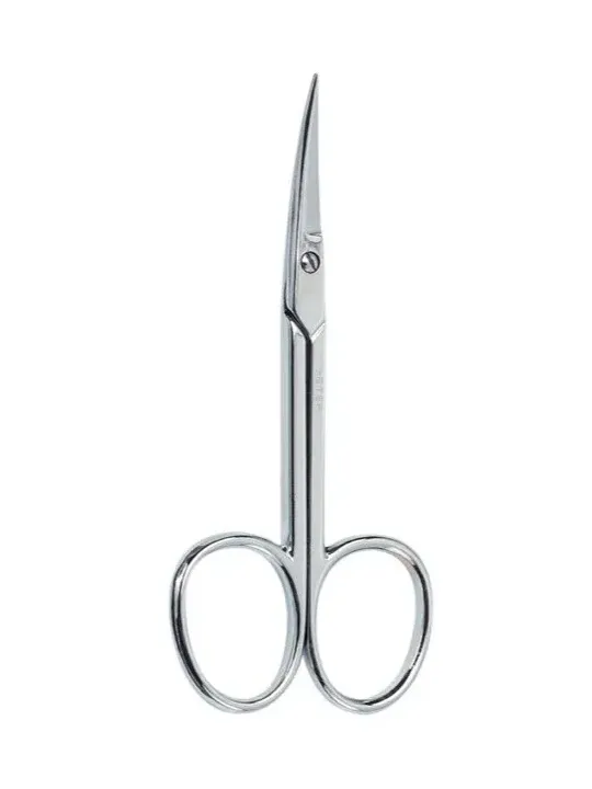 Beter Tijera Manicura Pieles Curva Cromada