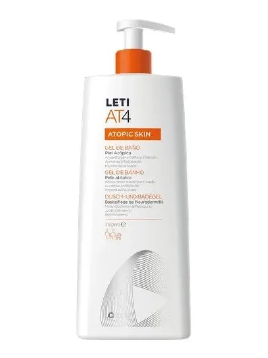 Leti AT4 Gel de Baño 750 ml