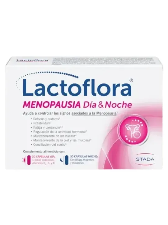 Lactoflora Menopausia Día y Noche