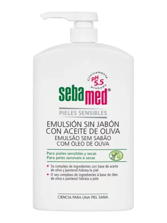 SebaMed Emulsión Sin Jabón con Aceite de Oliva