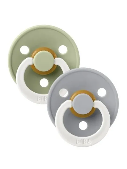 Bibs Colour Noche Chupetes Tetina Anatómica +6 m Sage / Cloud
