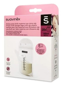 Bolsas para Leche Materna con cierre Zip