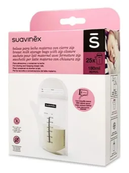 Bolsas para Leche Materna con cierre Zip