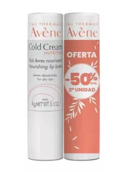 Avène Cold Cream Stick Labial Duplo