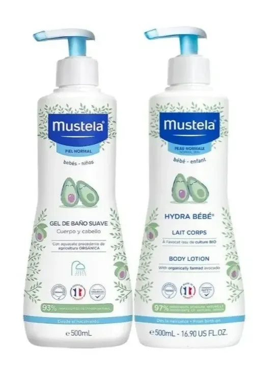 Mustela Rutina Corporal para Bebé Pack