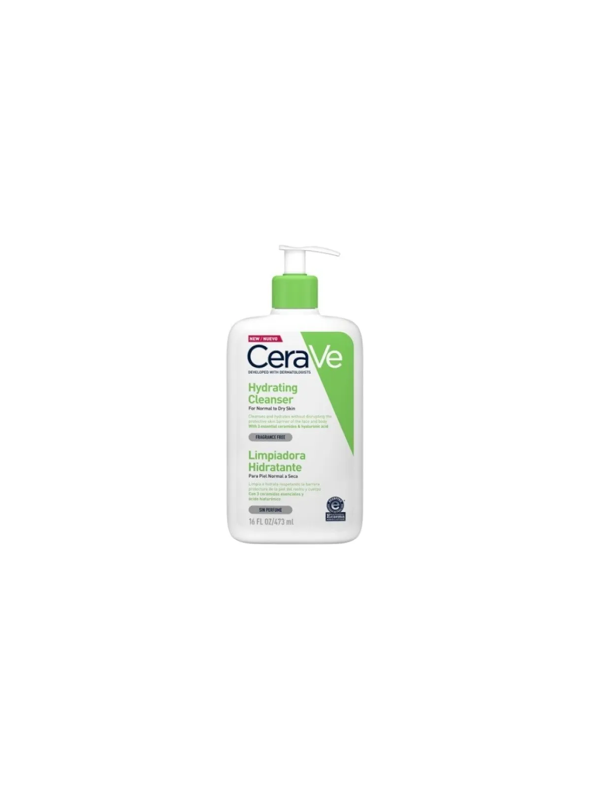 CeraVe Limpiadora Hidratante 473 ml