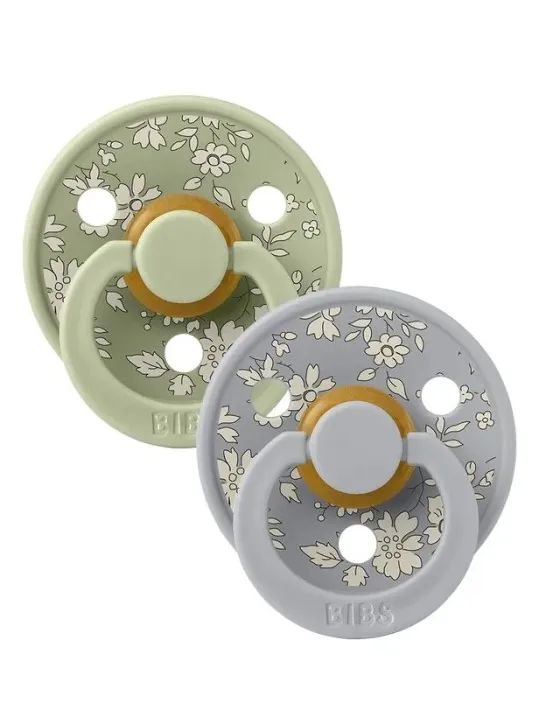 Bibs x Liberty Chupetes +6 m Capel / Sage Mix