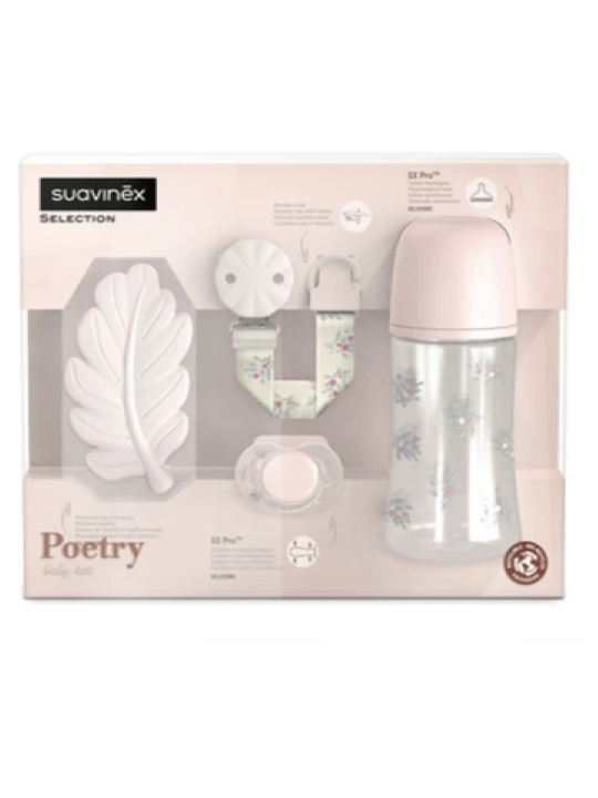 Suavinex Selection Poetry Set Regalo Rosa