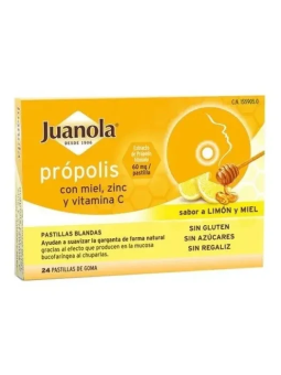 Juanola Propolis Sabor Limón y Miel
