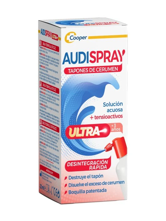AudiSpray Ultra Tapones de Cerumen
