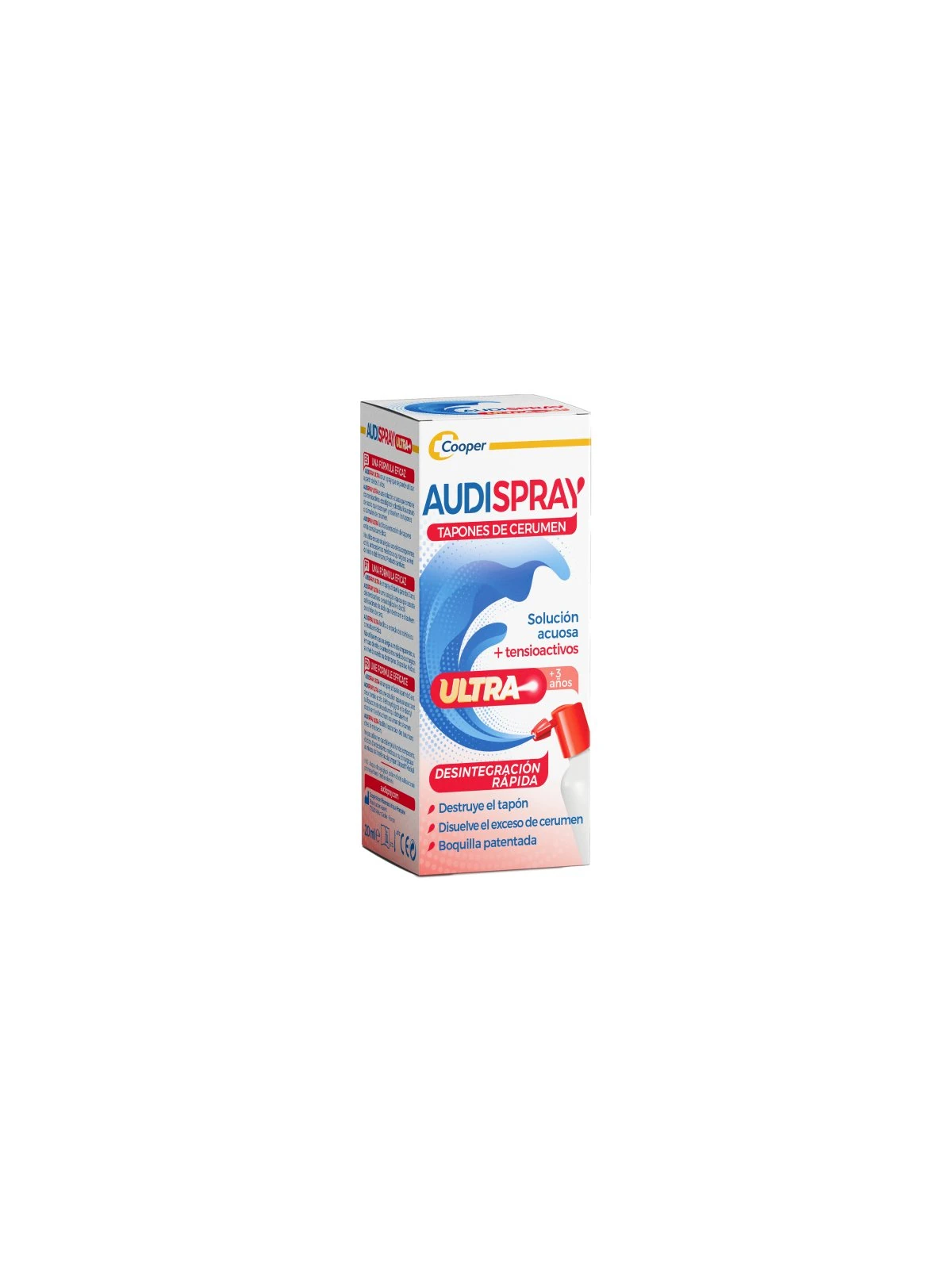 AudiSpray Ultra Tapones de Cerumen