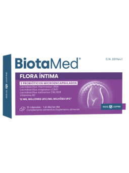BiotaMed Flora Íntima 15 cápsulas