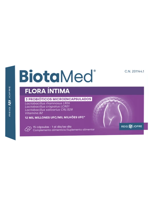 BiotaMed Flora Íntima 15 cápsulas
