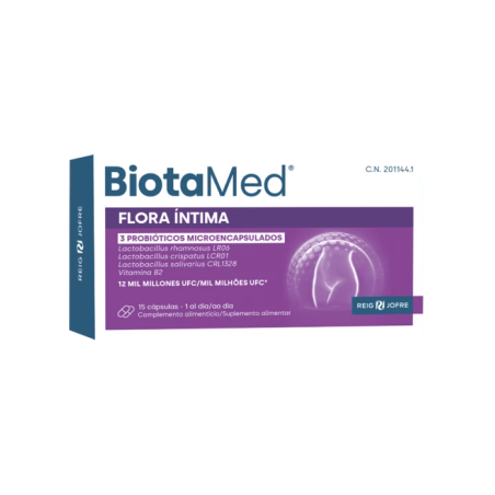 BiotaMed Flora Íntima 15 cápsulas