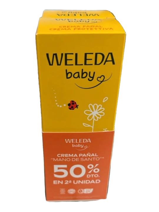 Weleda Baby Crema Pañal Caléndula Duplo