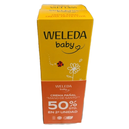 Weleda Baby Crema Pañal Caléndula Duplo