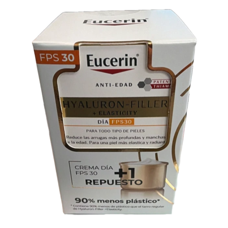 Hyaluron-Filler+Elasticity Día Spf30 Pack Recarga