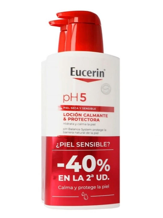 Eucerin pH5 Loción Calmante y Protectora  400 ml Duplo