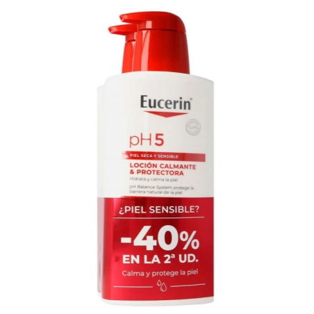 Eucerin pH5 Loción Calmante y Protectora  400 ml Duplo