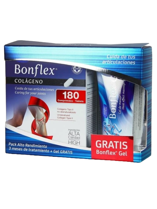 Bonflex Colágeno 180 comprimidos Pack