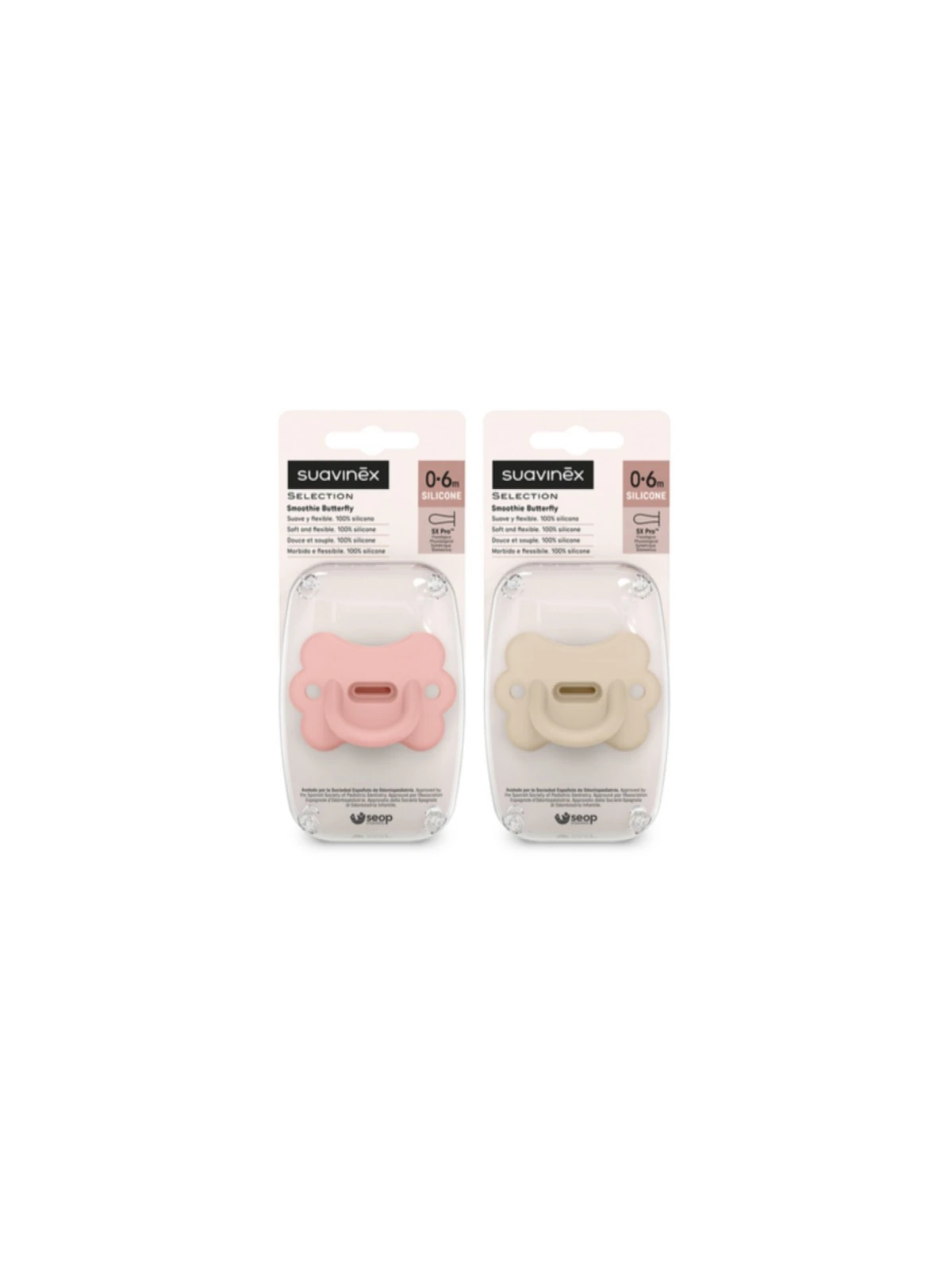 Chupete Butterfly Tetina Silicona SX-Pro 0-6m