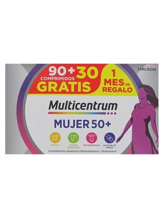 Multicentrum Mujer 50+ 90+30 comprimidos