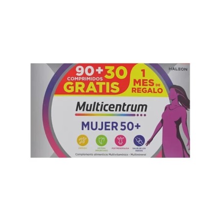 Multicentrum Mujer 50+ 90+30 comprimidos