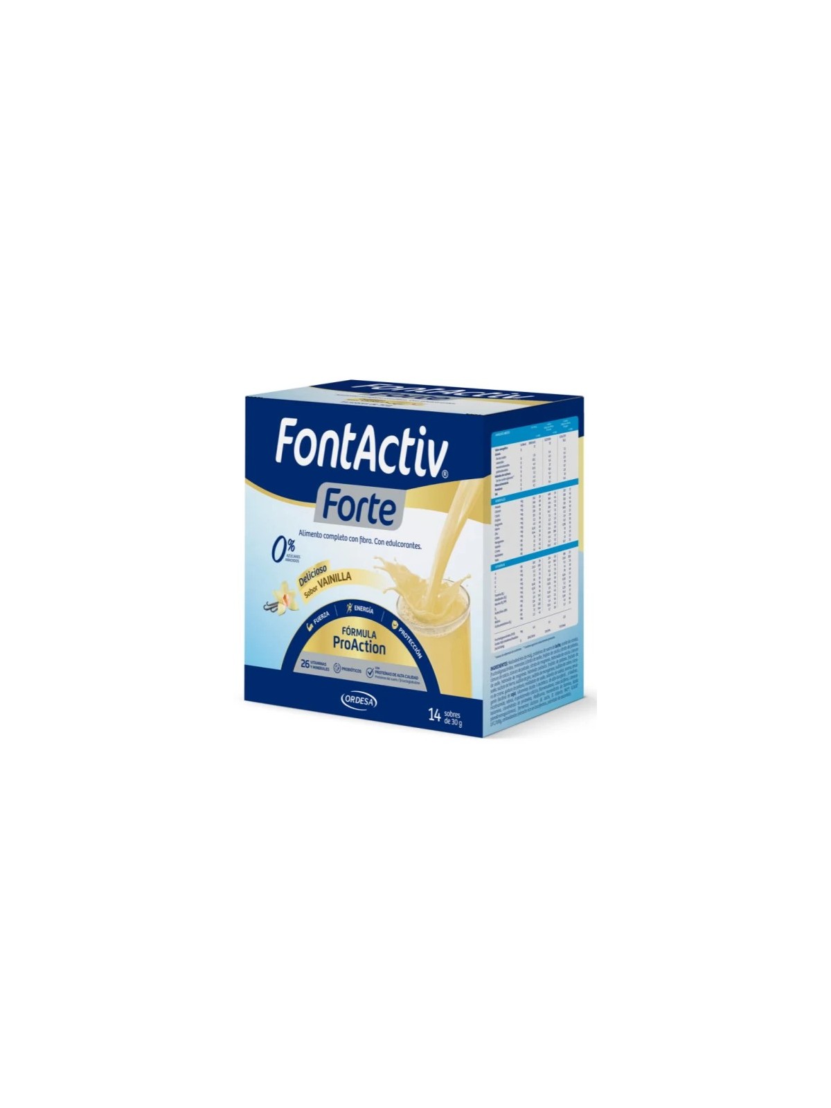 FontActiv Forte Sobres Sabor Vainilla